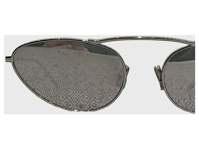 Autre Marque Gafas Saint Laurent plateadas Plata - vista 2