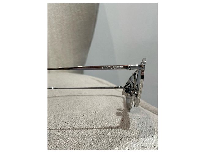 Autre Marque Gafas Saint Laurent plateadas Plata - vista 3