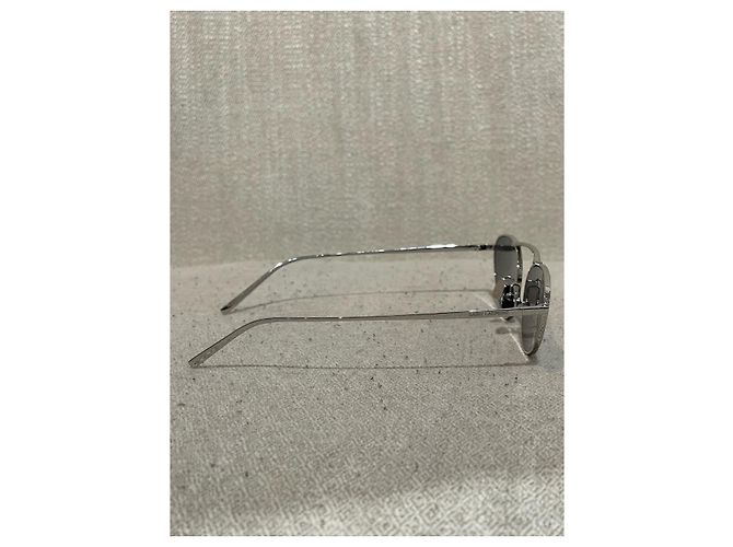 Autre Marque Gafas Saint Laurent plateadas Plata - vista 4
