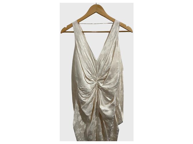 Autre Marque Mes Demoiselles Kleid weiß T.36 - Ansicht 3