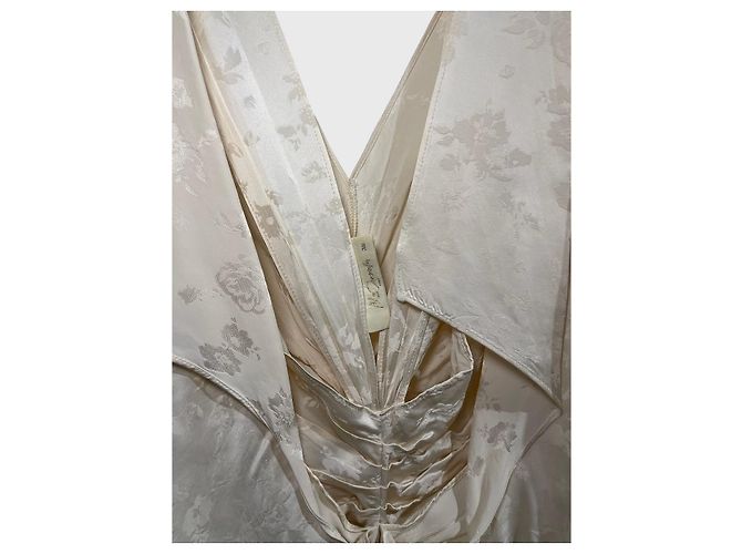 Autre Marque Mes Demoiselles Kleid weiß T.36 - Ansicht 8