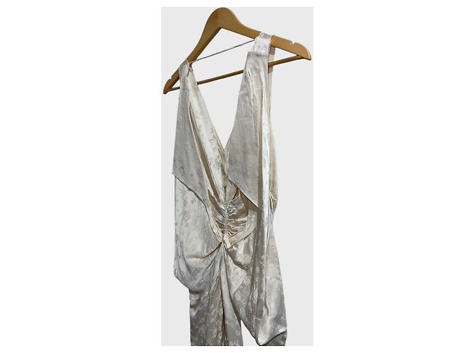 Autre Marque Mes Demoiselles Kleid weiß T.36 - Ansicht 9