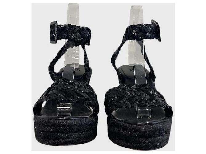 Hermès Sandalen schwarz T.40 - Ansicht 2