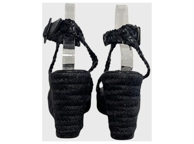 Hermès Sandalen schwarz T.40 - Ansicht 5
