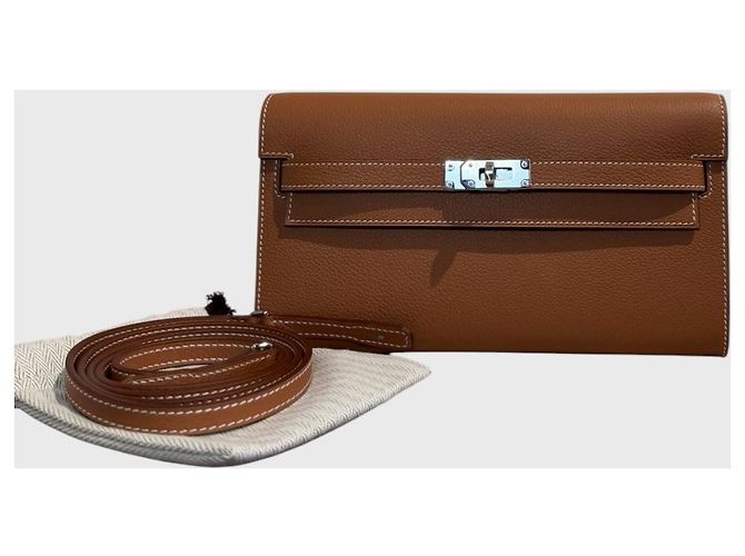 Bolsa Hermès Kelly To Go Camelo - vista 3