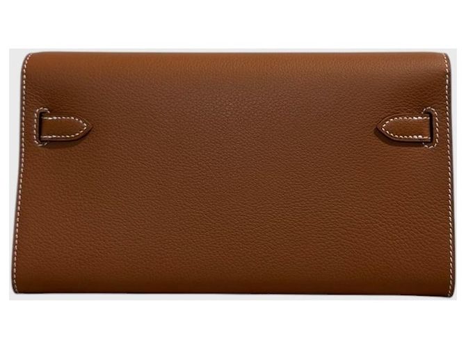 Bolsa Hermès Kelly To Go Camelo - vista 4