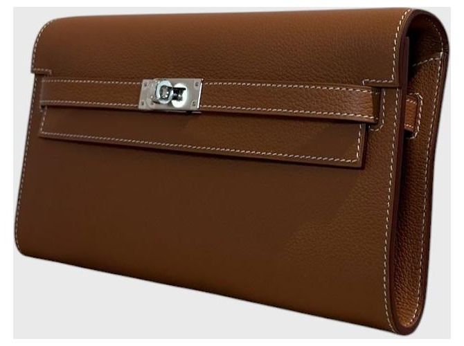 Bolsa Hermès Kelly To Go Camelo - vista 5