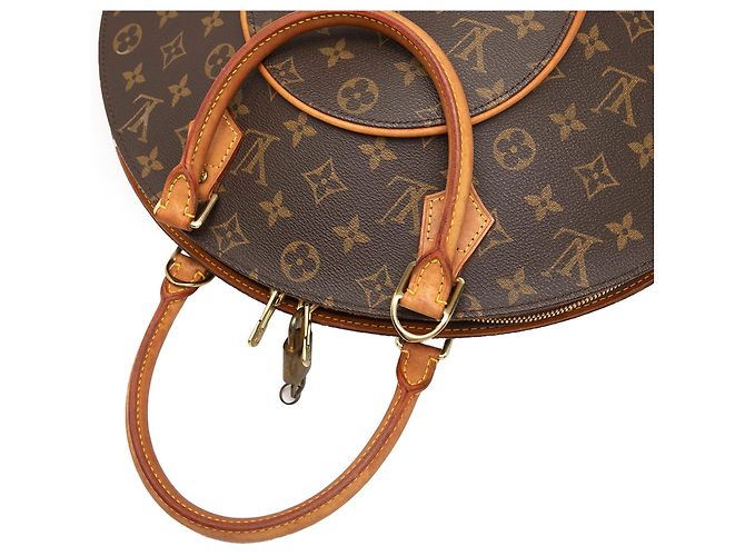 Louis Vuitton Monogram Ellipse MM Handtasche Braun - Ansicht 7