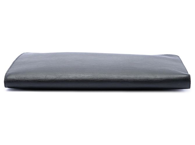 Borsa a pochette Louis Vuitton Epi Pochette Jour GM Nera Nero - vista 3