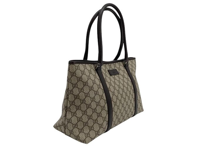 Tote Gucci GG Supreme Joy Beige - vista 12
