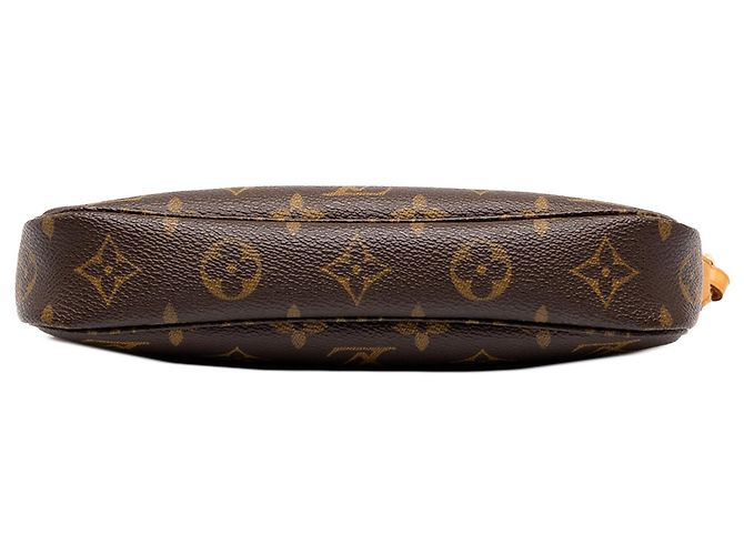 Borsa a tracolla Louis Vuitton Monogram Pochette Accessoires Marrone - vista 3