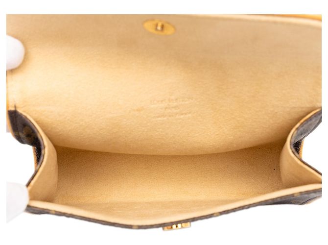 Louis Vuitton Monogram Pochette Florentine Gürteltasche Braun - Ansicht 4