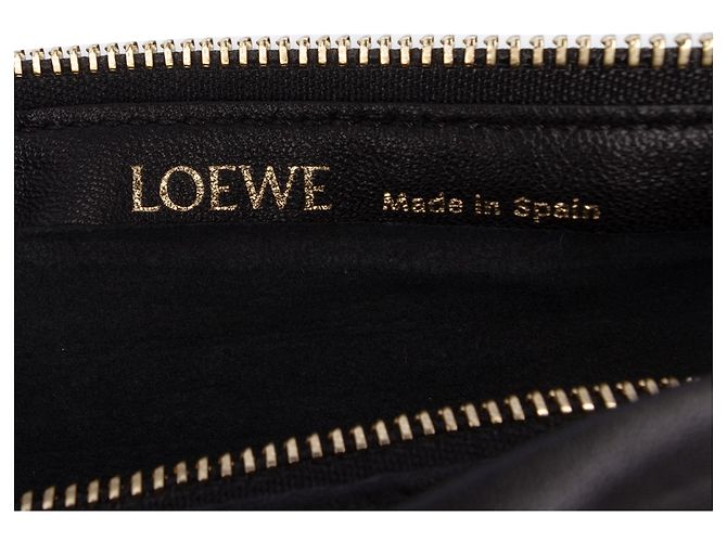 Borsa a tracolla LOEWE Pleated Nappa Bracelet Pouch Nera Nero - vista 5
