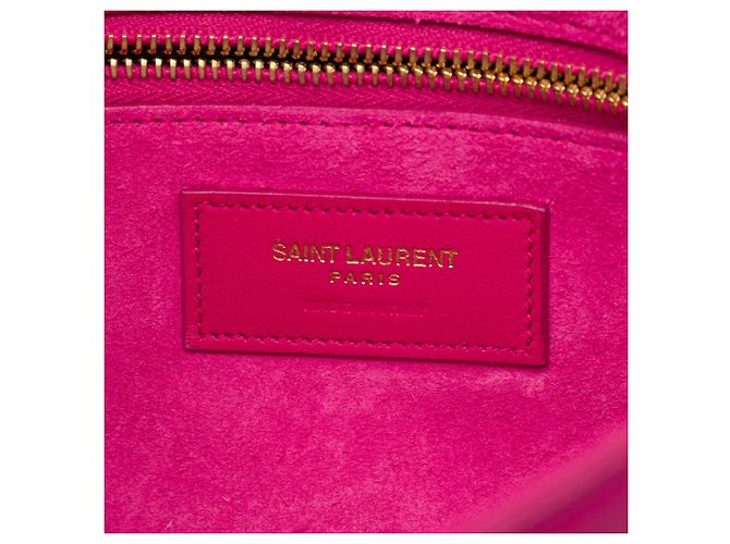 Autre Marque Borsa a tracolla Le 5 à 7 Saint Laurent in pelle di vitello liscia rosa - vista 5