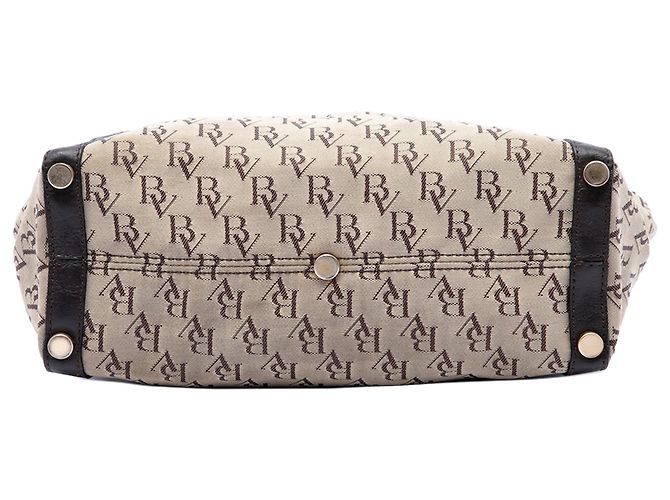 Borsa a spalla Tote Bottega Veneta BV Monogram Jacquard Beige - vista 3