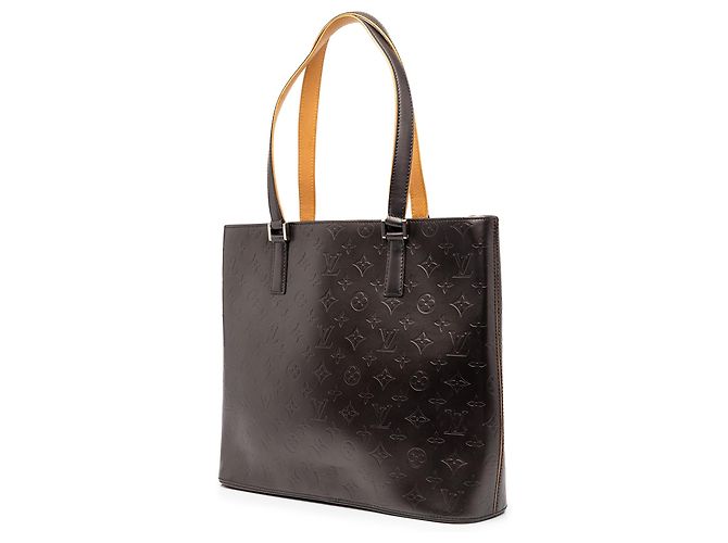 Borsa Tote Louis Vuitton Monogram Mat Wilwood Grigia Grigio - vista 2
