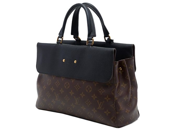 Borsa Satchel Louis Vuitton Monogram Venus Marrone - vista 2