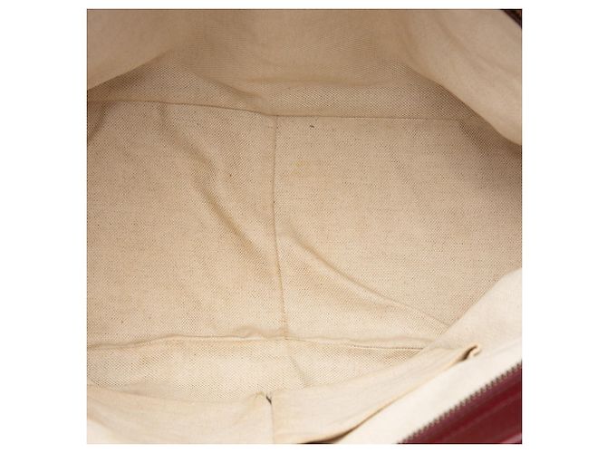 Borsa Tote Bree Gucci in tela GG e pelle di vitello beige - vista 4