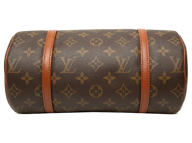 Bolso de mano Louis Vuitton Monogram Papillon 26 Marrón Castaño - vista 3