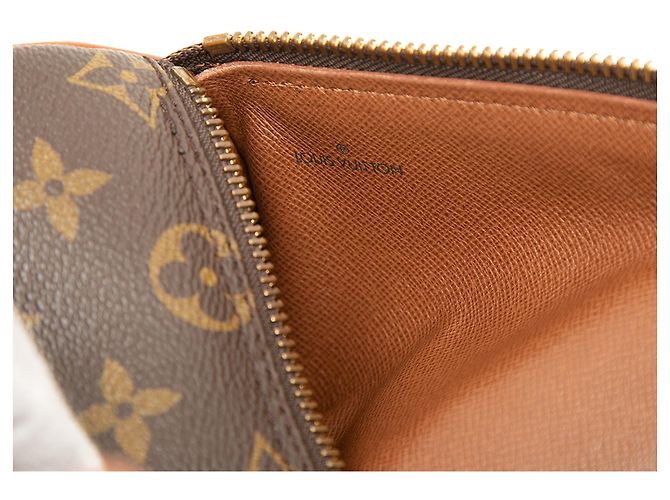 Bolso de mano Louis Vuitton Monogram Papillon 26 Marrón Castaño - vista 5