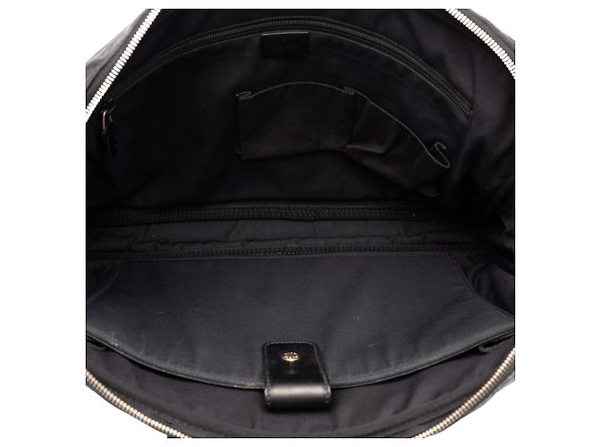 Borsa business Gucci Diamante in vitello nero - vista 4