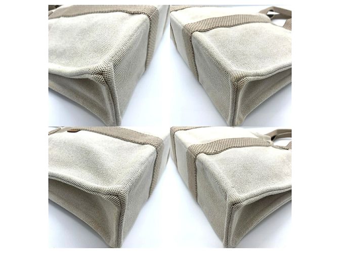 Hermès Bolso Fourre-Tout MM Hermes New Castaño Beige - vista 4