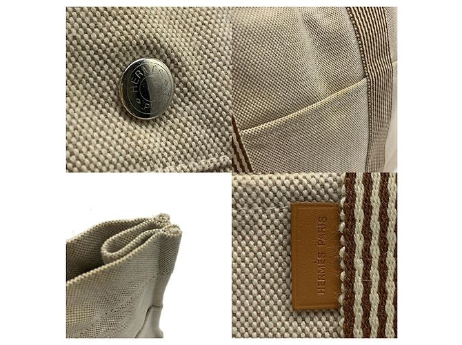 Hermès Bolso Fourre-Tout MM Hermes New Castaño Beige - vista 5