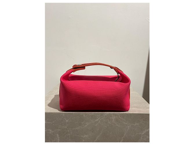 Pochette Hermès Bride-à-Brac rosa - vista 2