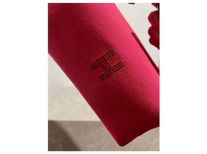 Pochette Hermès Bride-à-Brac rosa - vista 6