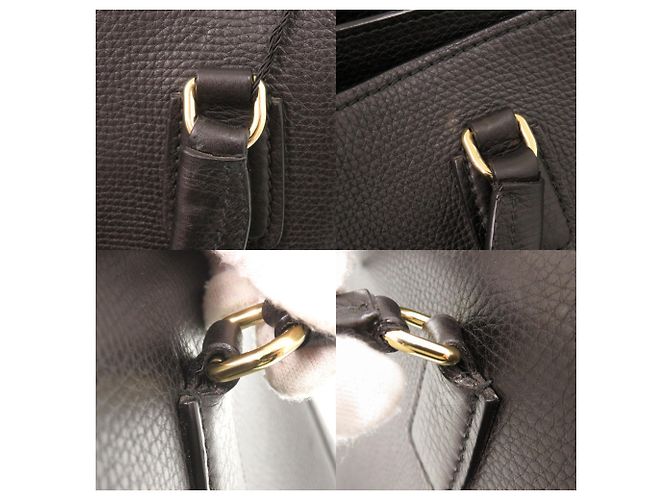 Dolce & Gabbana Shopper aus schwarzem Leder - Ansicht 8