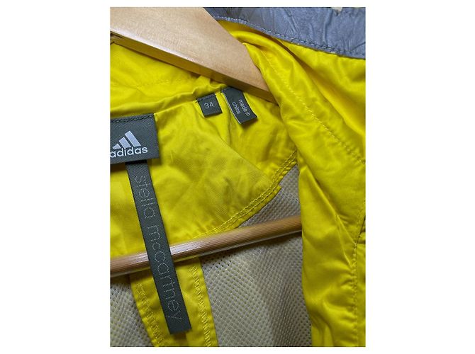 Stella Mc Cartney Giacca Stella McCartney x Adidas T.34 Giallo - vista 7