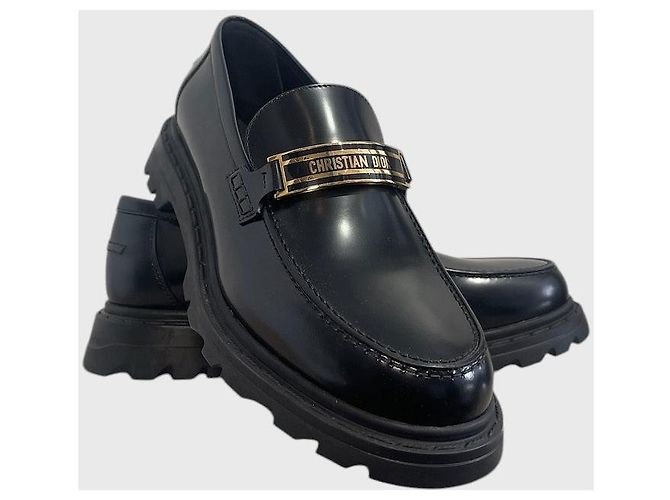 Autre Marque Mocassini Dior Code neri T.41 Nero - vista 2