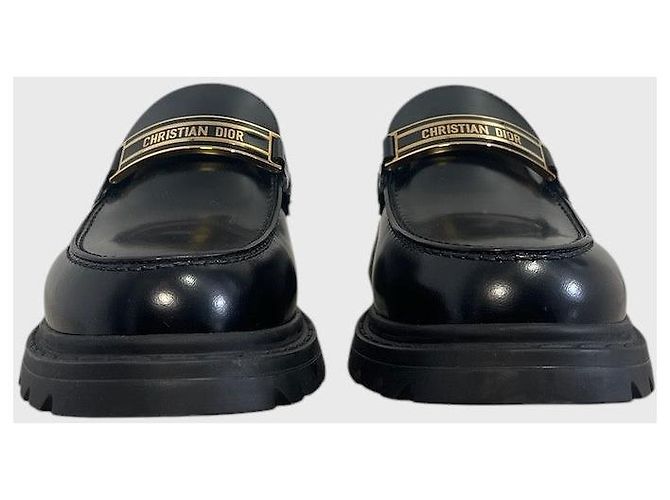 Autre Marque Mocassini Dior Code neri T.41 Nero - vista 3