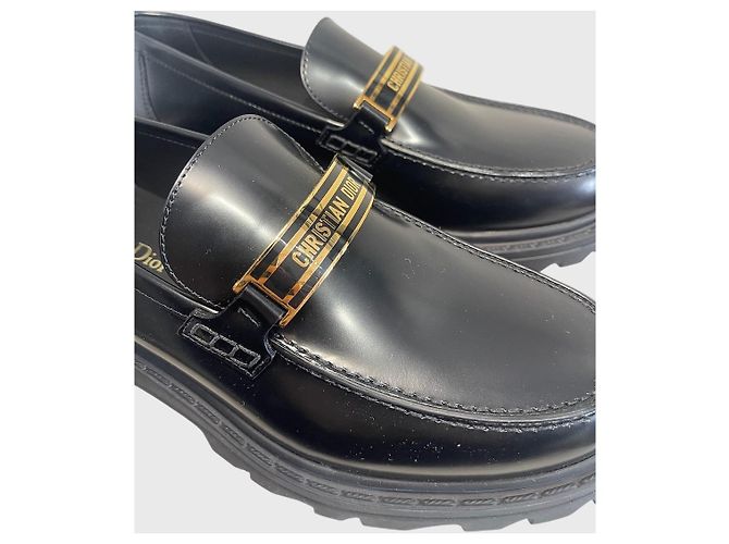 Autre Marque Mocassini Dior Code neri T.41 Nero - vista 4