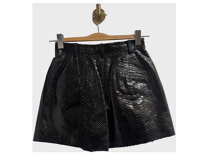 Short Alaïa schwarz T.38 - Ansicht 2
