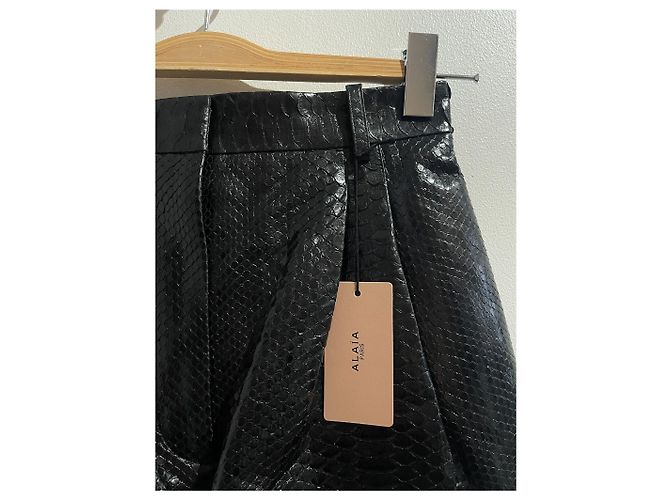 Short Alaïa schwarz T.38 - Ansicht 4