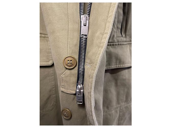 Autre Marque Capa Saint Laurent caqui T.40 - vista 6