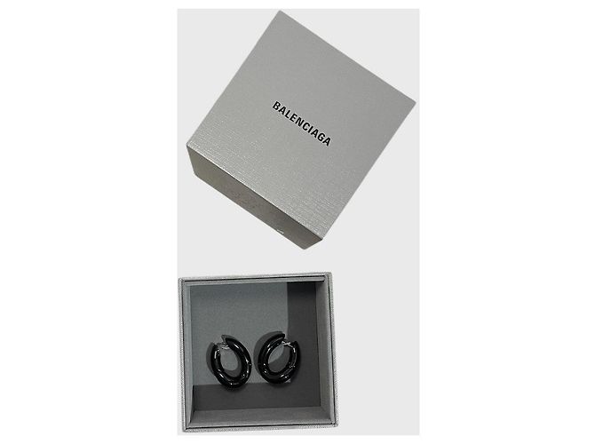 Orecchini Balenciaga neri Nero - vista 2