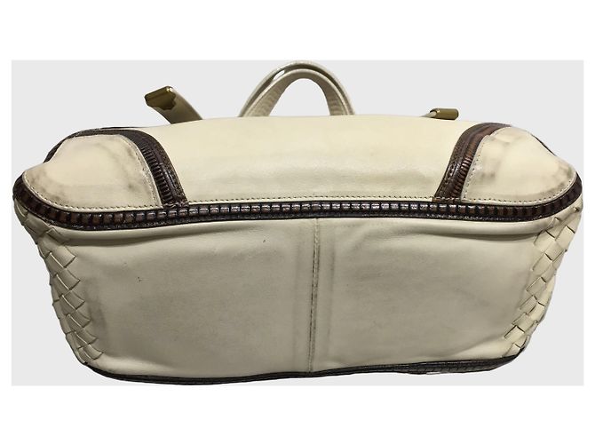 Borsa Bottega Veneta ecru Beige - vista 4