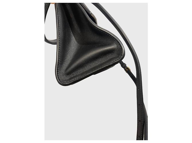 Borsa Balenciaga Hourglass Soft Nero - vista 11