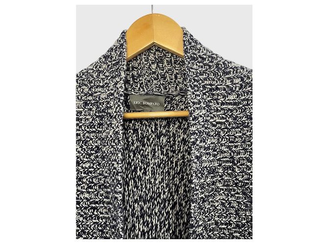 Cardigan Eric Bompard T.M Blu - vista 2