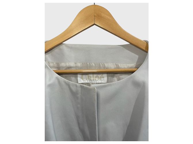 Cappotto Chloé grigio chiaro T.36 - vista 8
