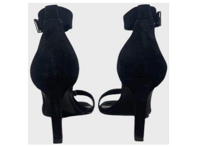 Autre Marque Sandali Saint Laurent neri T.36,5 Nero - vista 3