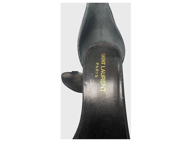 Autre Marque Sandali Saint Laurent neri T.36,5 Nero - vista 6