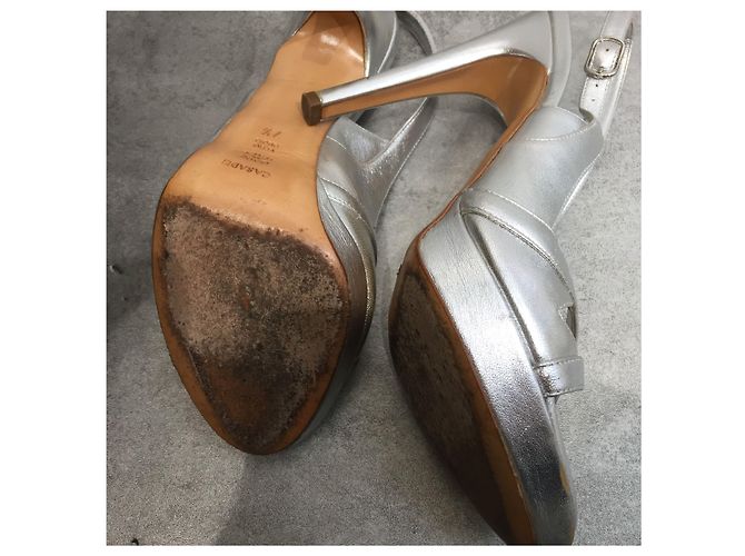 Sandali Casadei Argento T.37 - vista 4