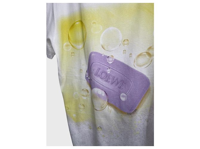 T-shirt Loewe branco T.S - vista 3