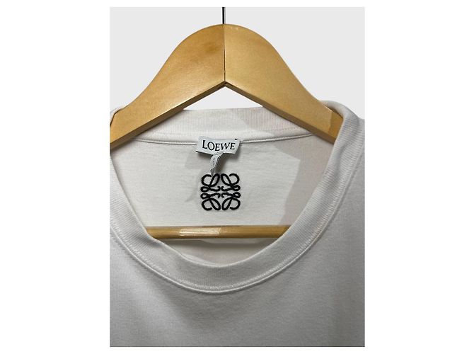 T-shirt Loewe branco T.S - vista 4