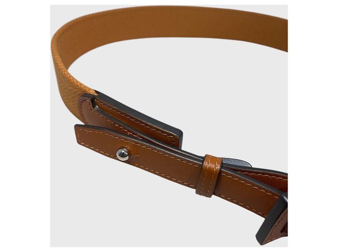 Cintura Hermès camel T.80 Cammello - vista 2