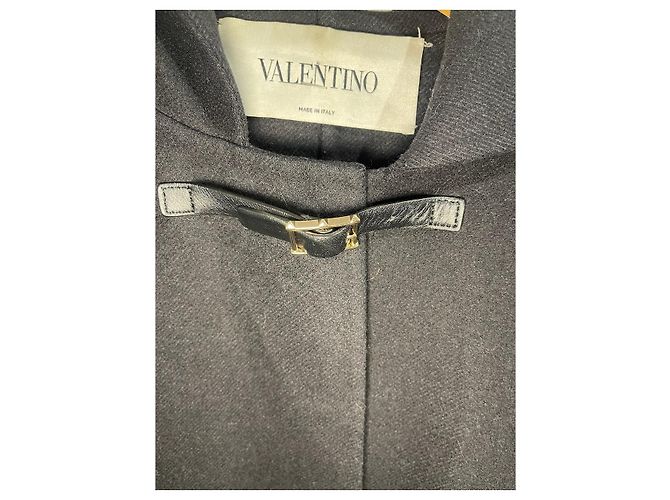 Valentino Garavani Abrigo Valentino negro T.S - vista 5