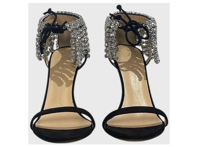 Sandali Giuseppe Zanotti neri T.37.5 Nero - vista 2